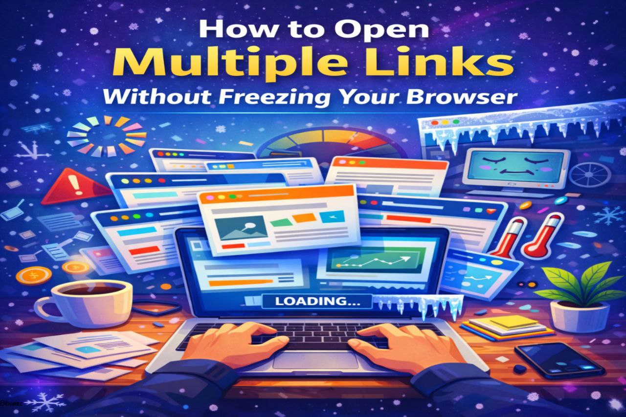How to Open Multiple Links Without Freezing Your Browser