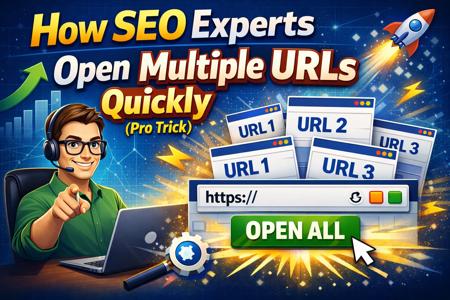 How SEO Expert Open Multiple URLs Quickly